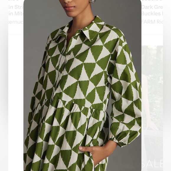 The Bettina Tiered Shirt Dress by Maeve - Picture 4 of 9